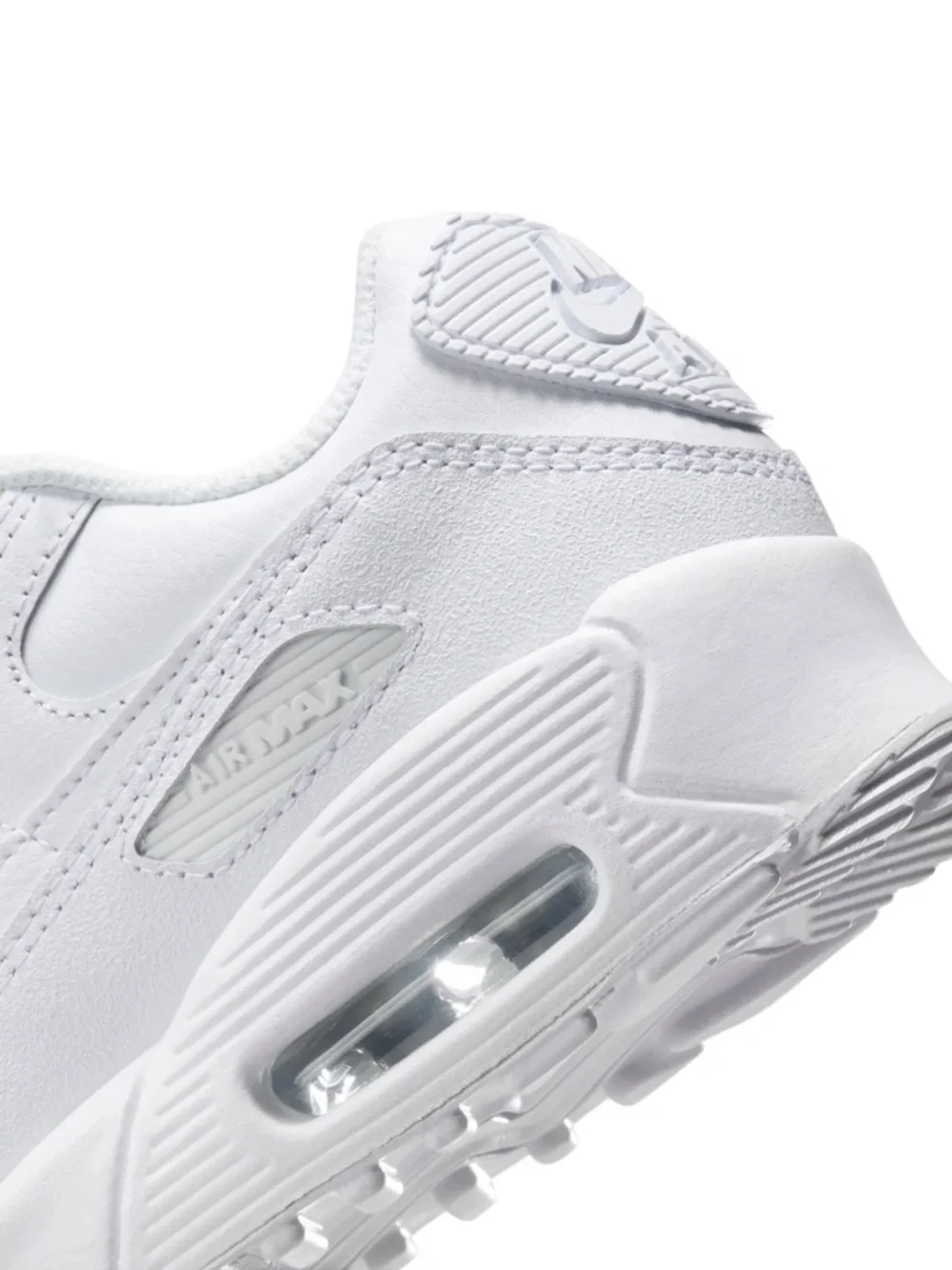 Nike Air Max 90 LTR White Sneakers - Women’s Size 6.5 - Picture 6 of 11